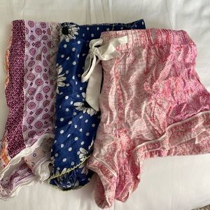 Victorias Secret Sleep Shorts (2 size M, 1 size S)